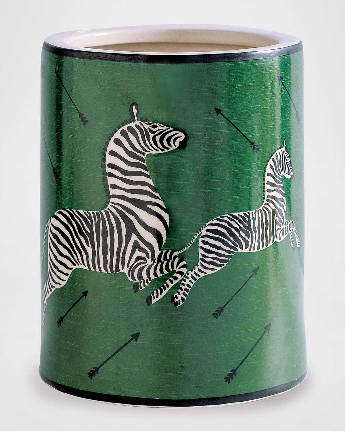 Port 68 Zebra Green Ice Bucket In Green