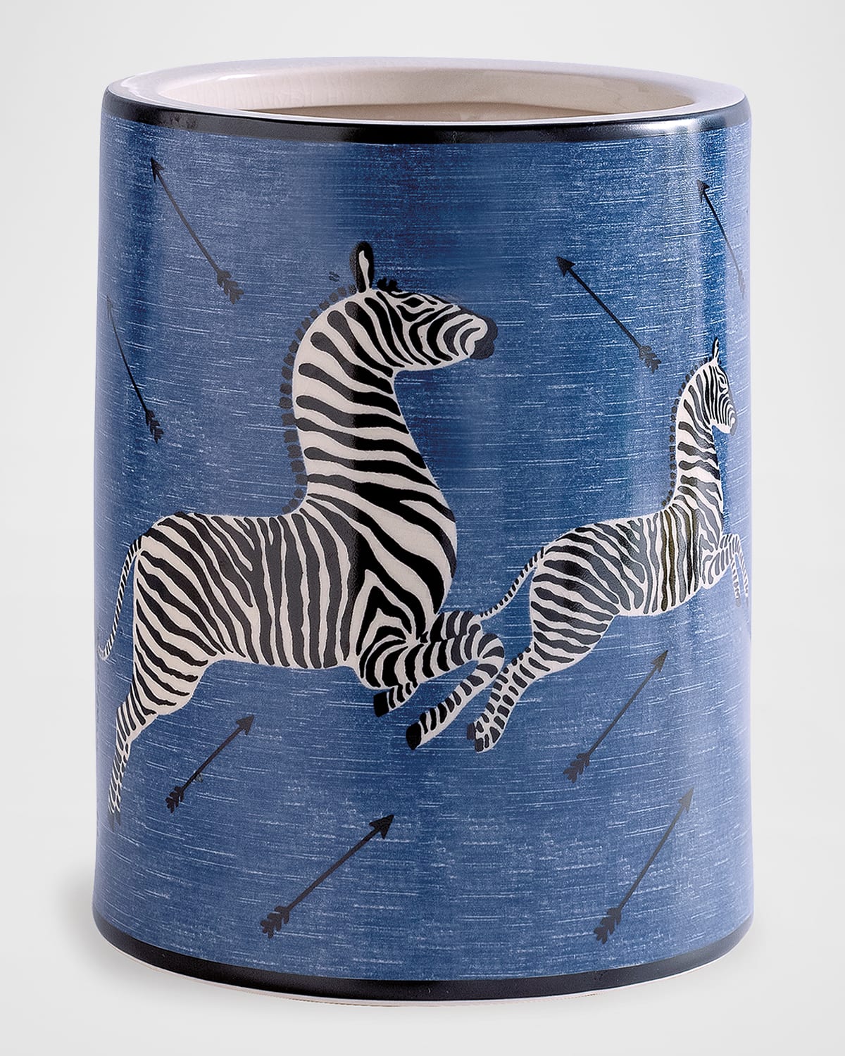 Port 68 Zebra Green Ice Bucket In Blue