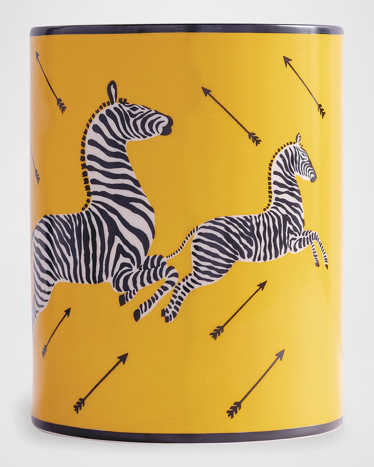 Port 68 Zebra Green Ice Bucket In Yellow