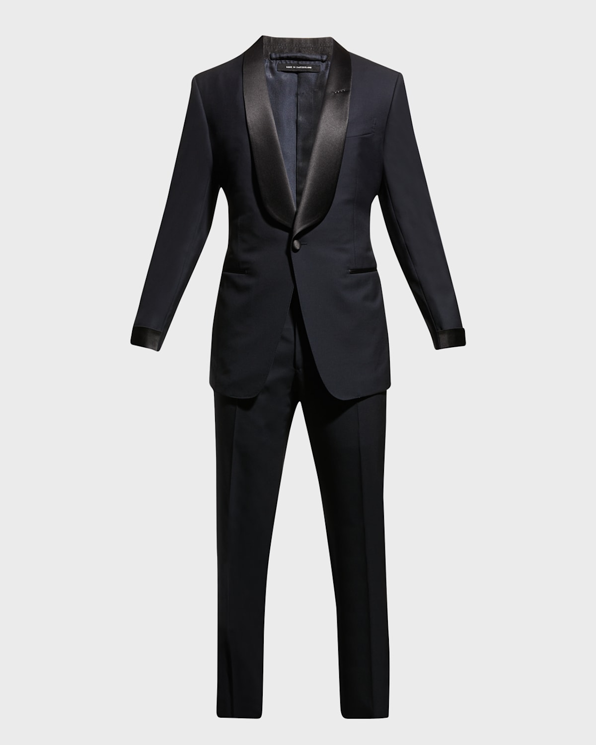 Tom Ford Men's Jb Atticus Shawl-lapel Tuxedo In Navy Solid