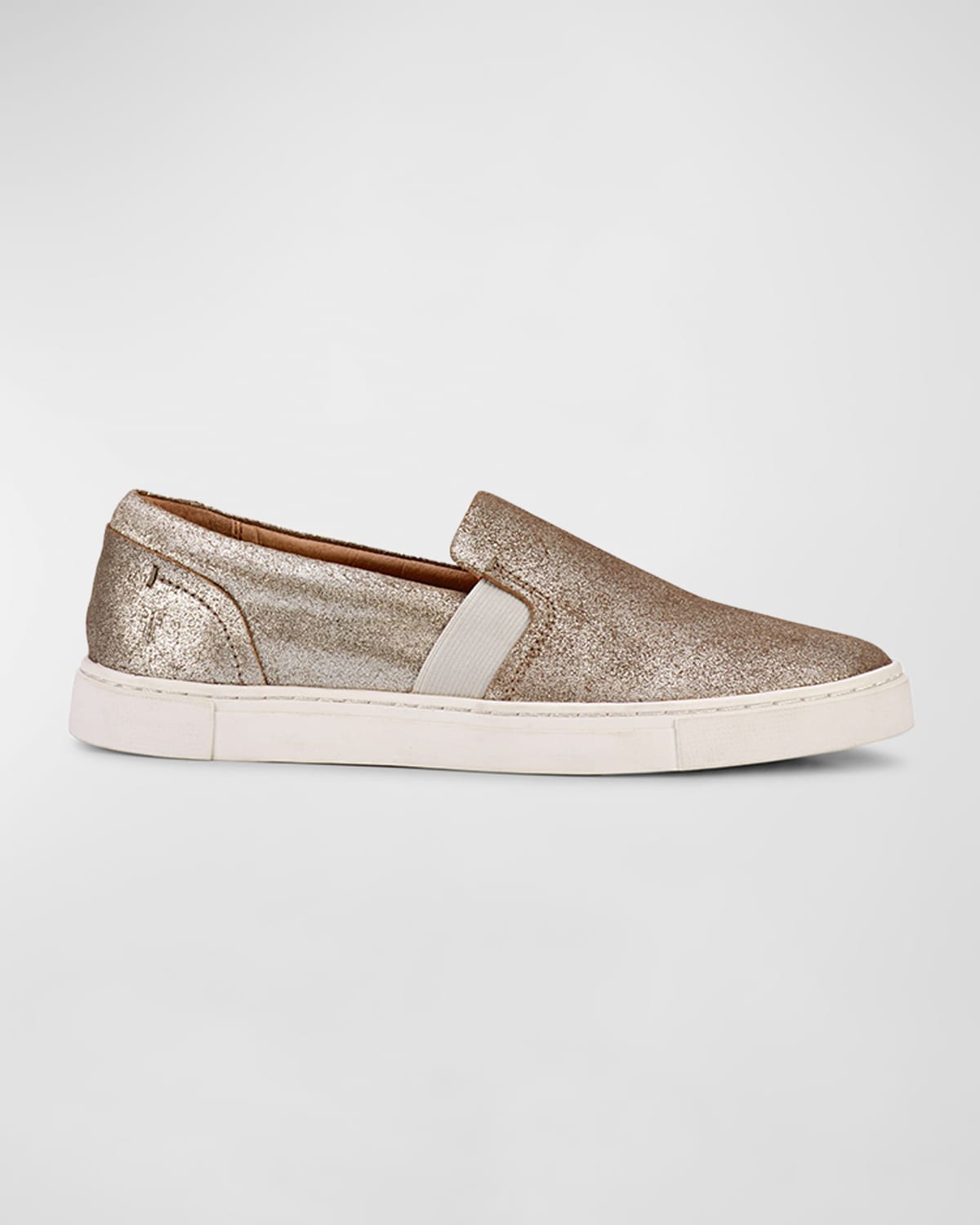 Frye Ivy Slip-on Shoe In Pewter