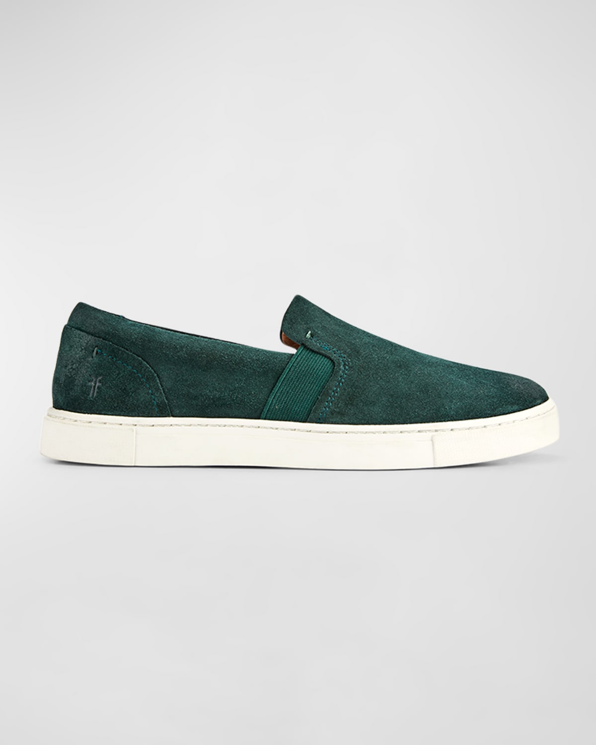 FRYE IVY LEATHER SLIP-ON SNEAKERS