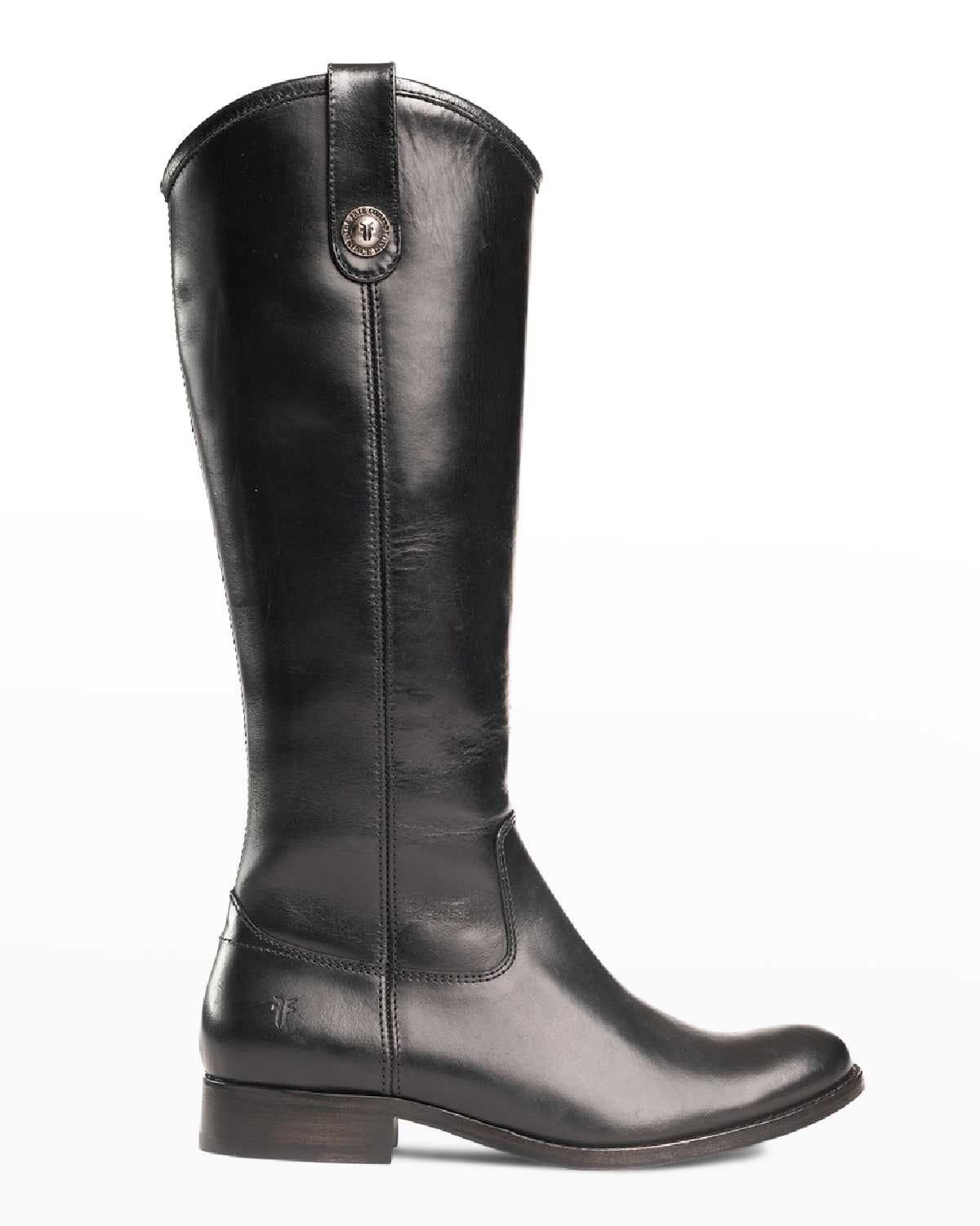 FRYE MELISSA BUTTON LEATHER TALL RIDING BOOTS