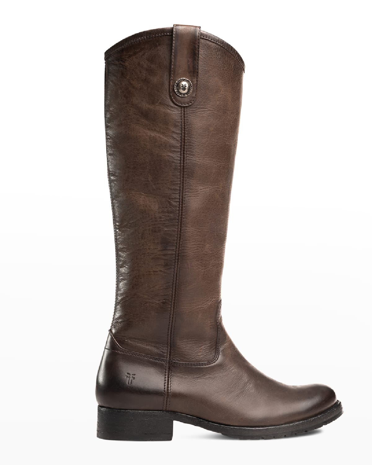 Melissa Button Lug-Sole Tall Riding Boots
