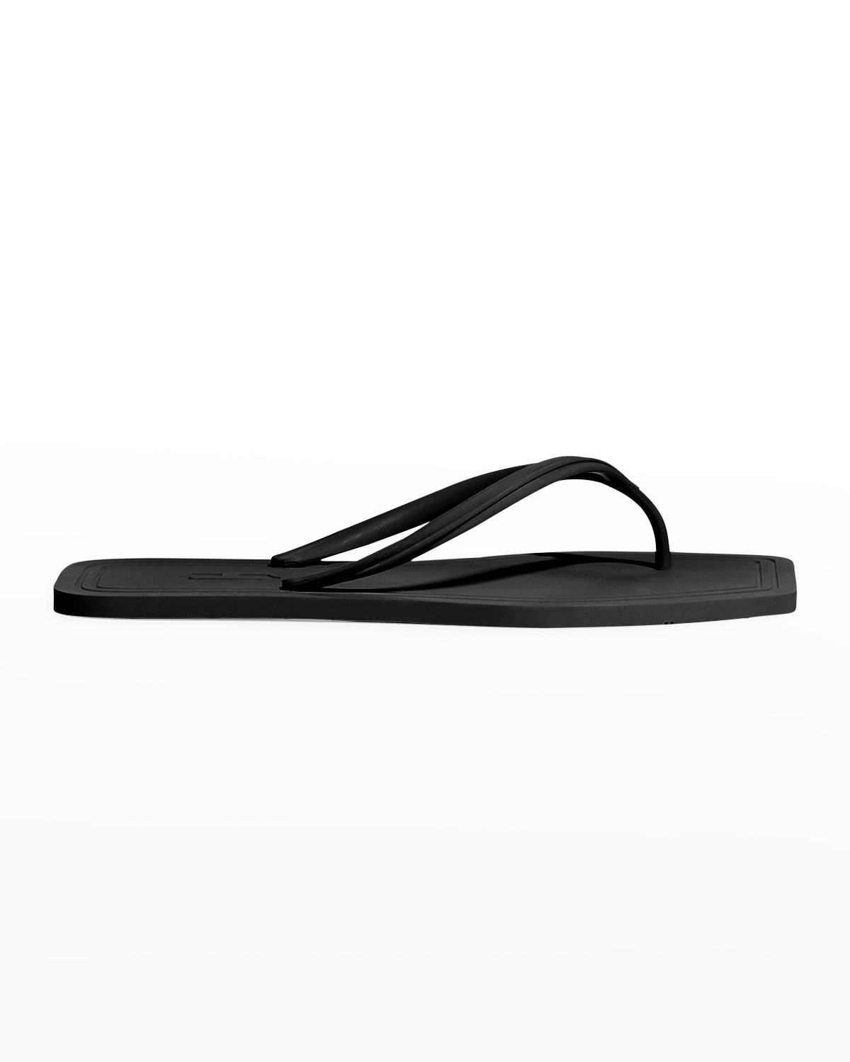CARLOTHA RAY ANNICK RUBBER FLIP FLOP SANDALS