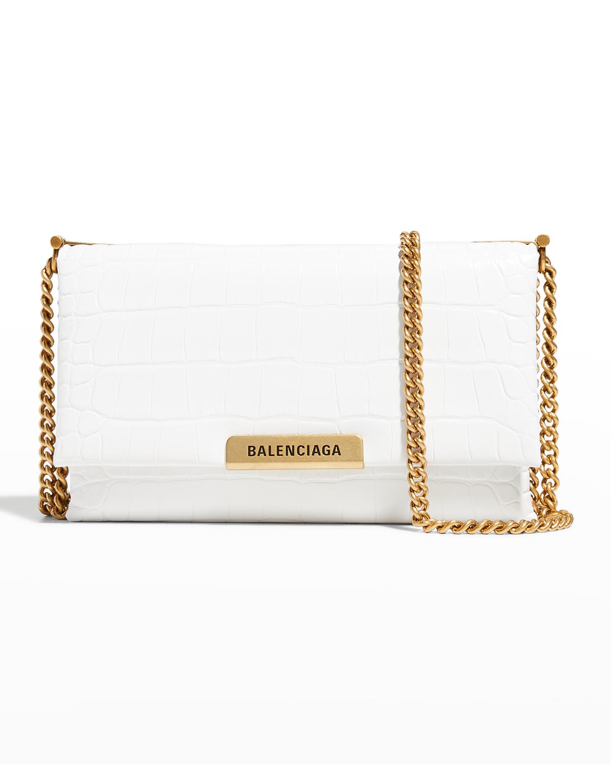 balenciaga small triplet chain strap shoulder bag