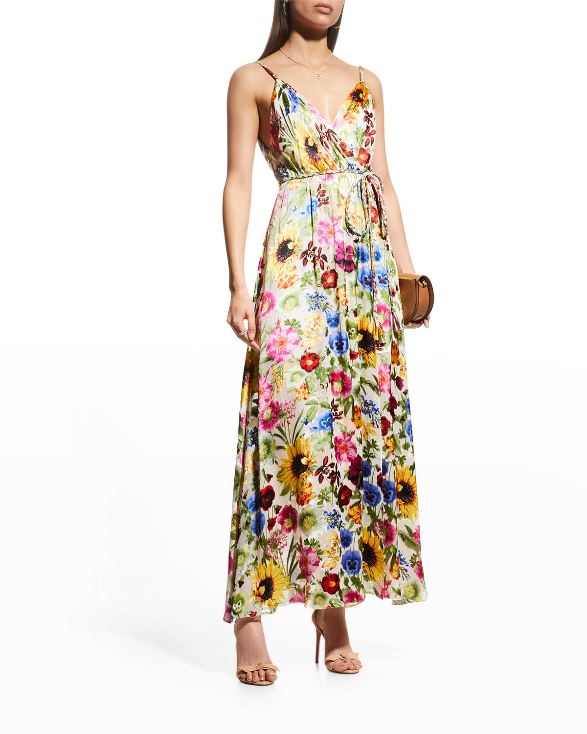 Alice and olivia wrap dress clearance