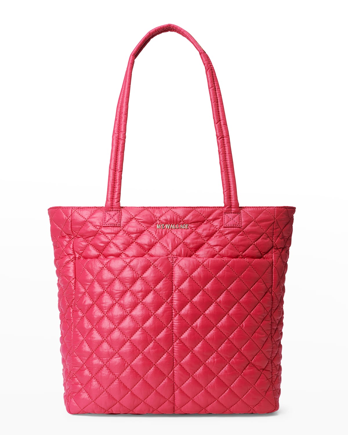 Mz Wallace Metro Quatro Quilted Nylon Tote Bag In Punch Oxford