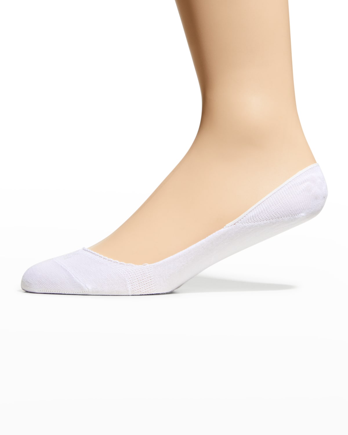 Falke Invisible Step No-show Socks In White