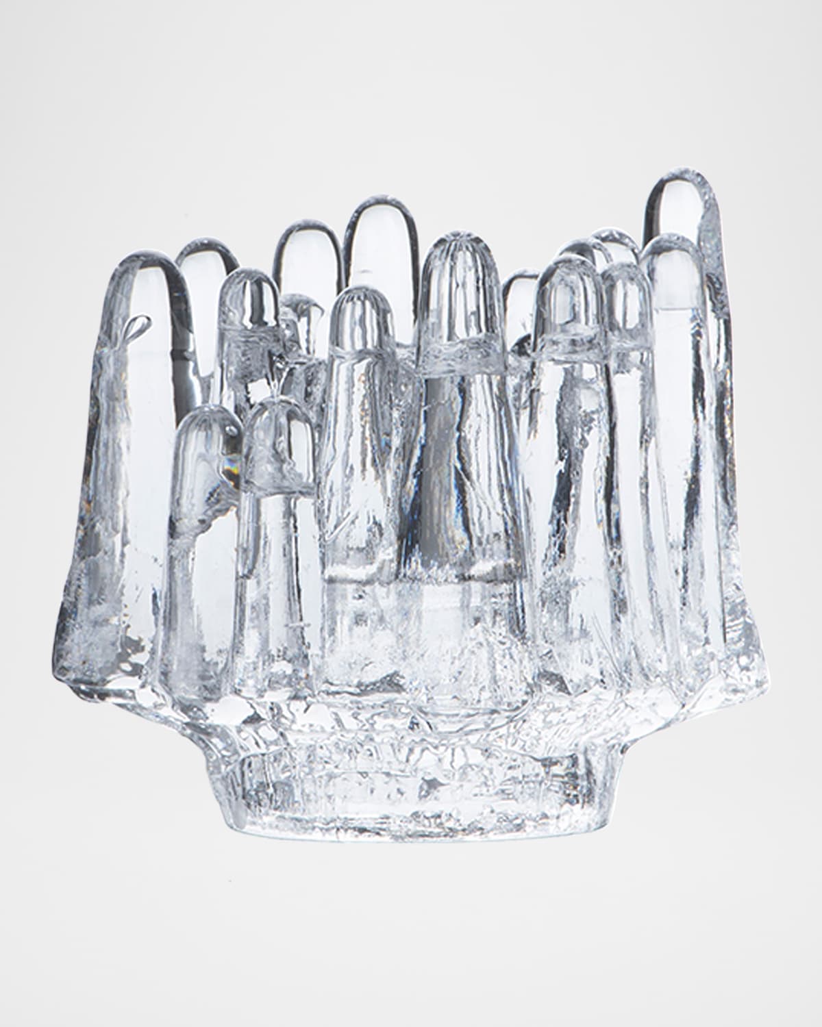 Kosta Boda Polar Medium Clear Crystal Objet In Clear