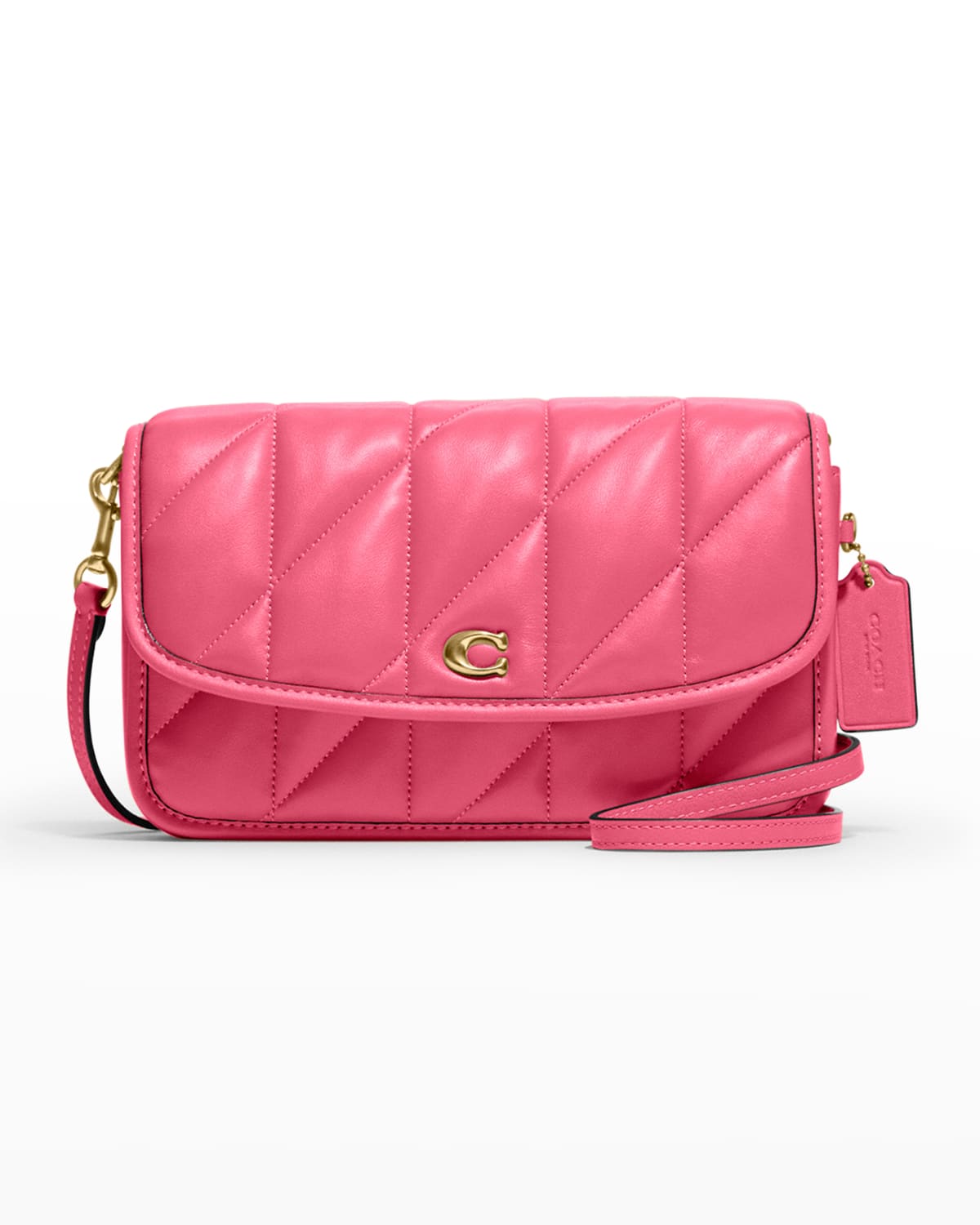 Hayden Quilted Pillow Leather Crossbody Bag