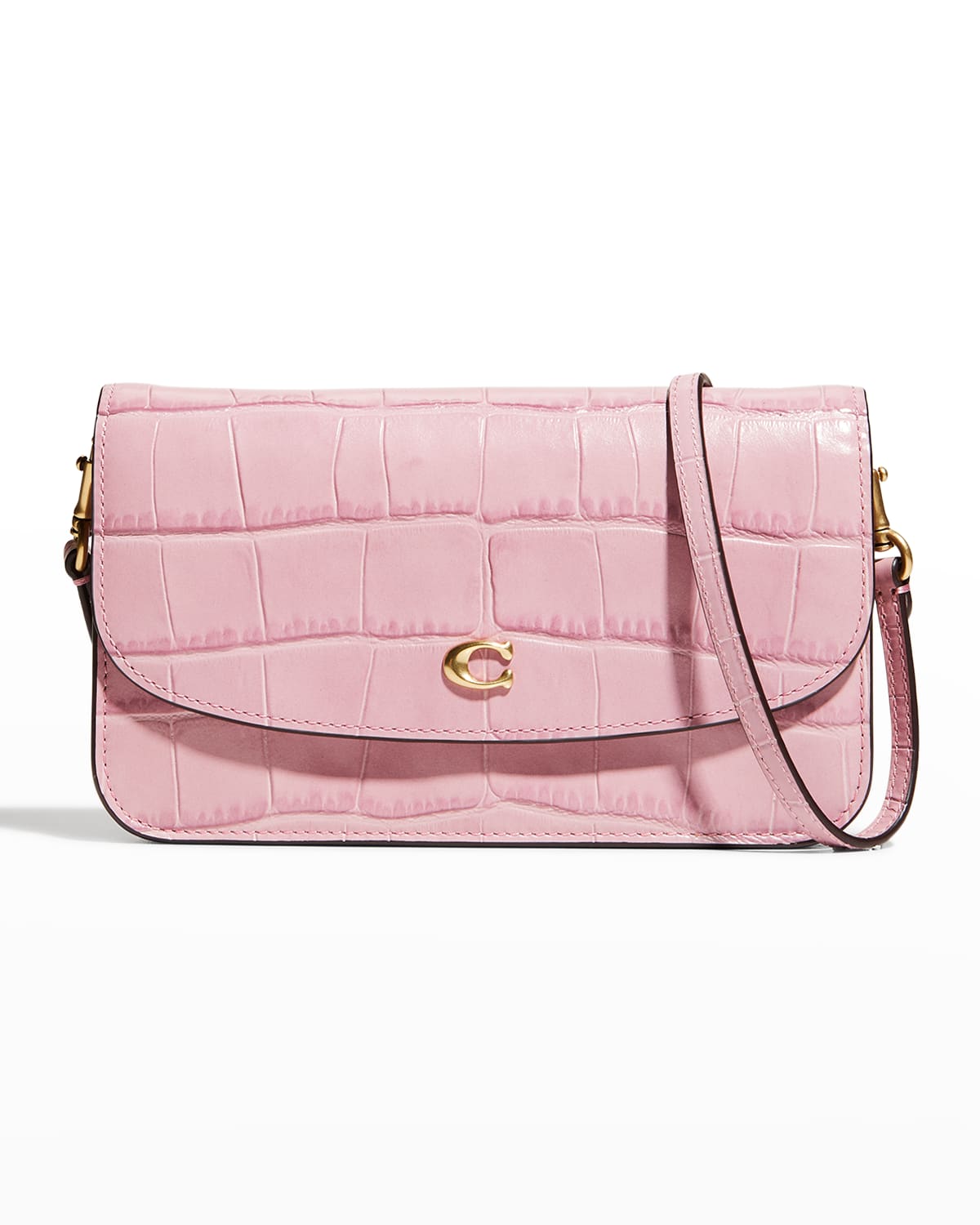 Coach Hayden Crocembossed Leather Crossbody Bag ModeSens