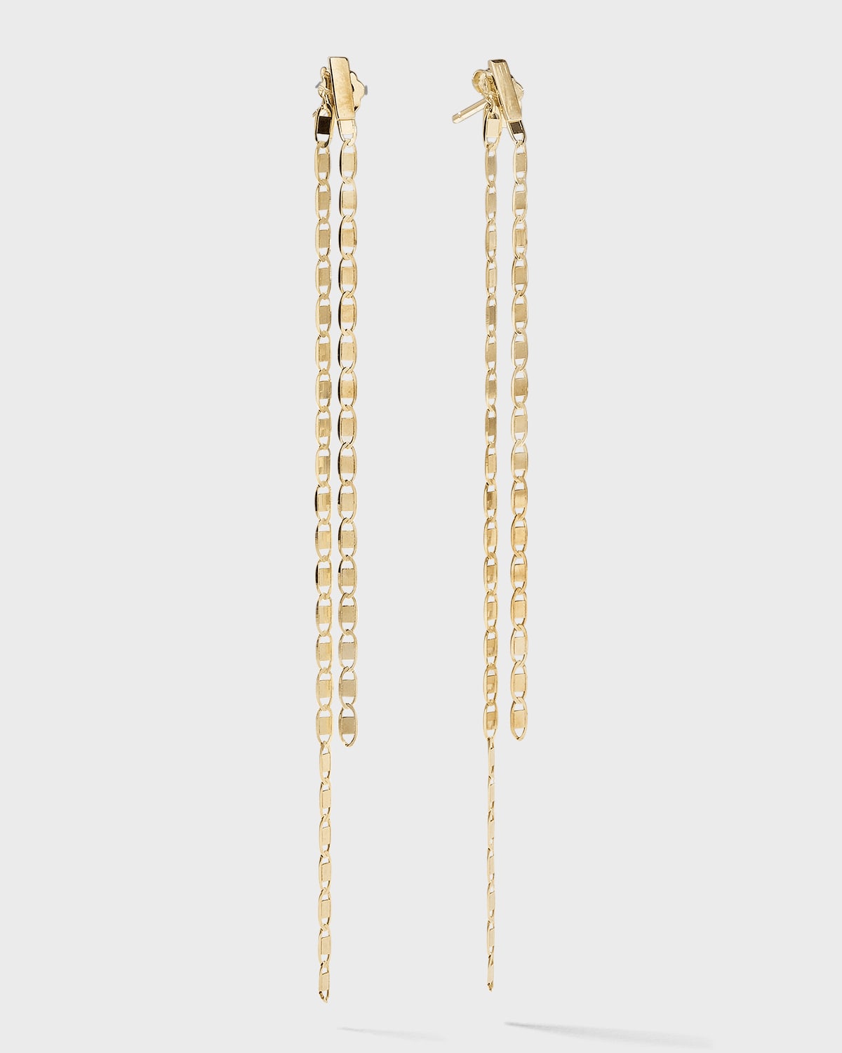 LANA JEWELRY Linear Malibu Dusters Front and Back Earrings
