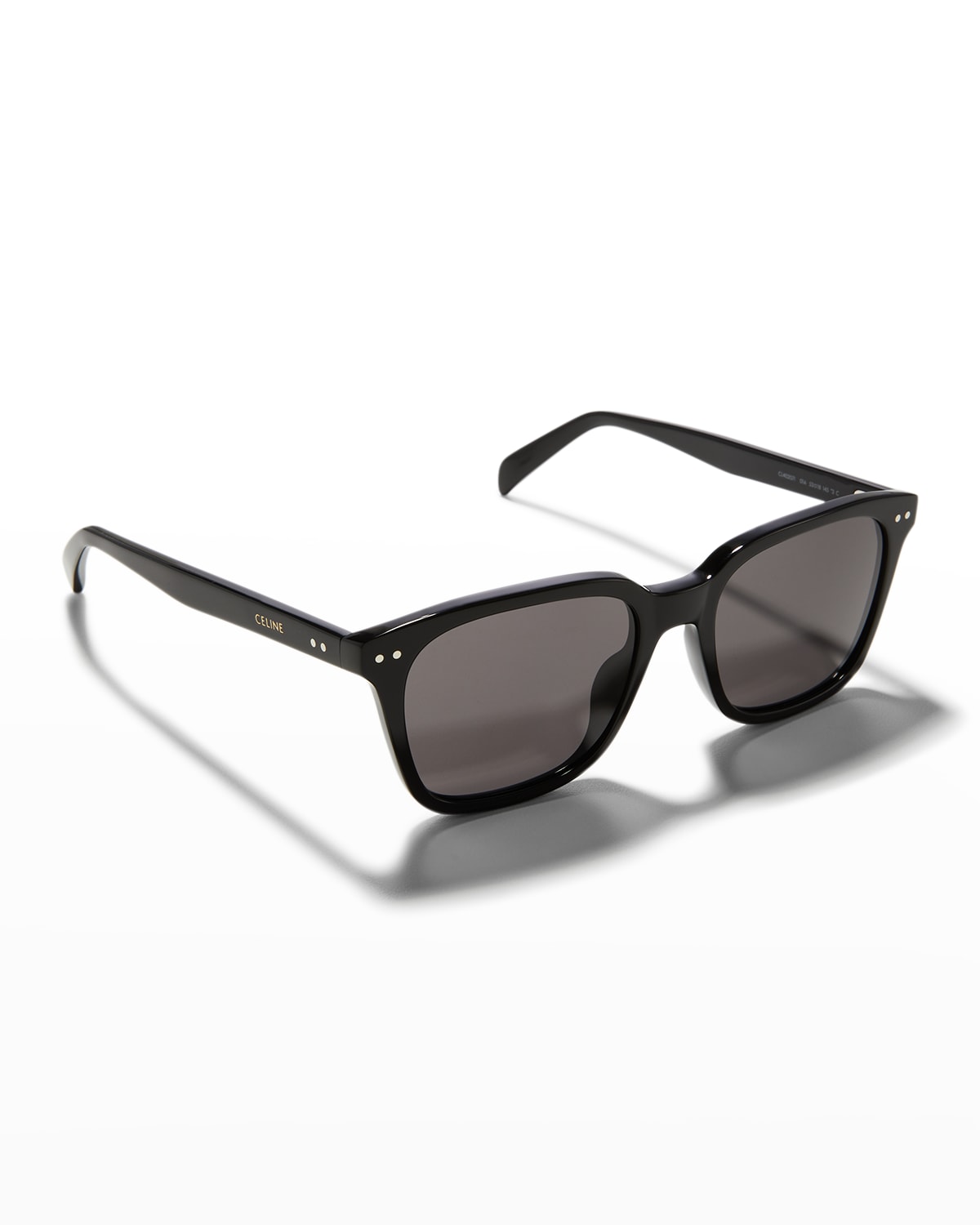 Celine Men's Cl40207i Rectangle Acetate Sunglasses