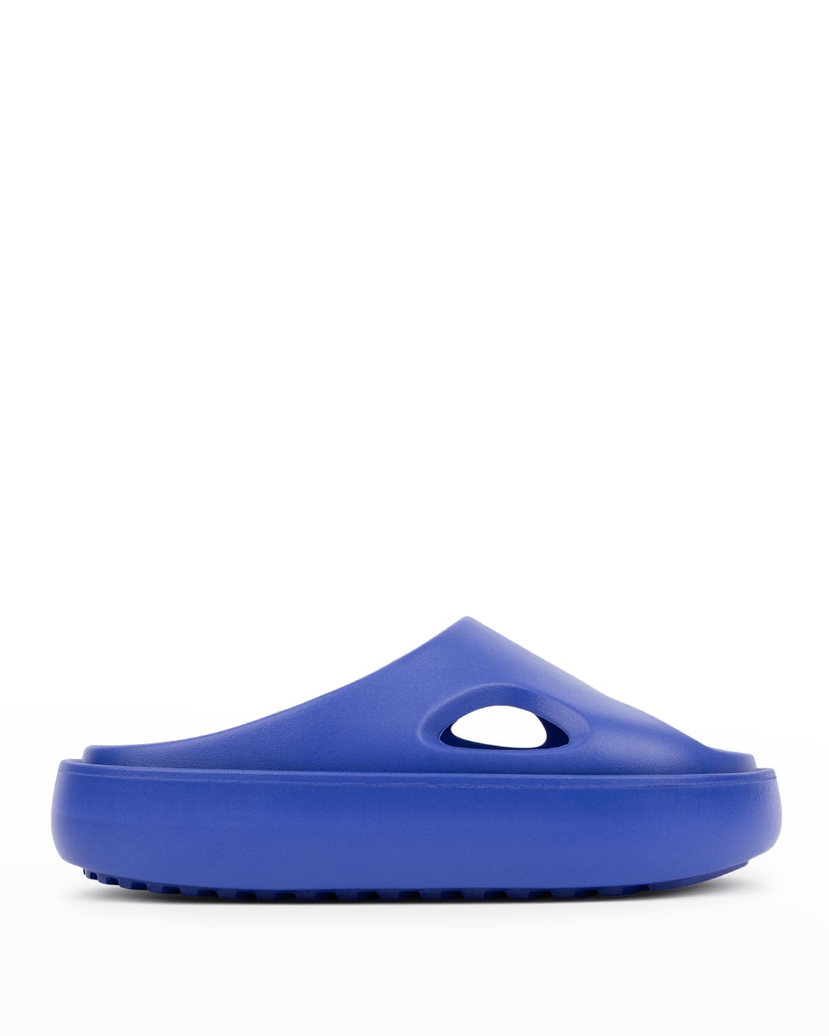 Axel Arigato Men's Tonal Cut-out Slide Sandals In Blue