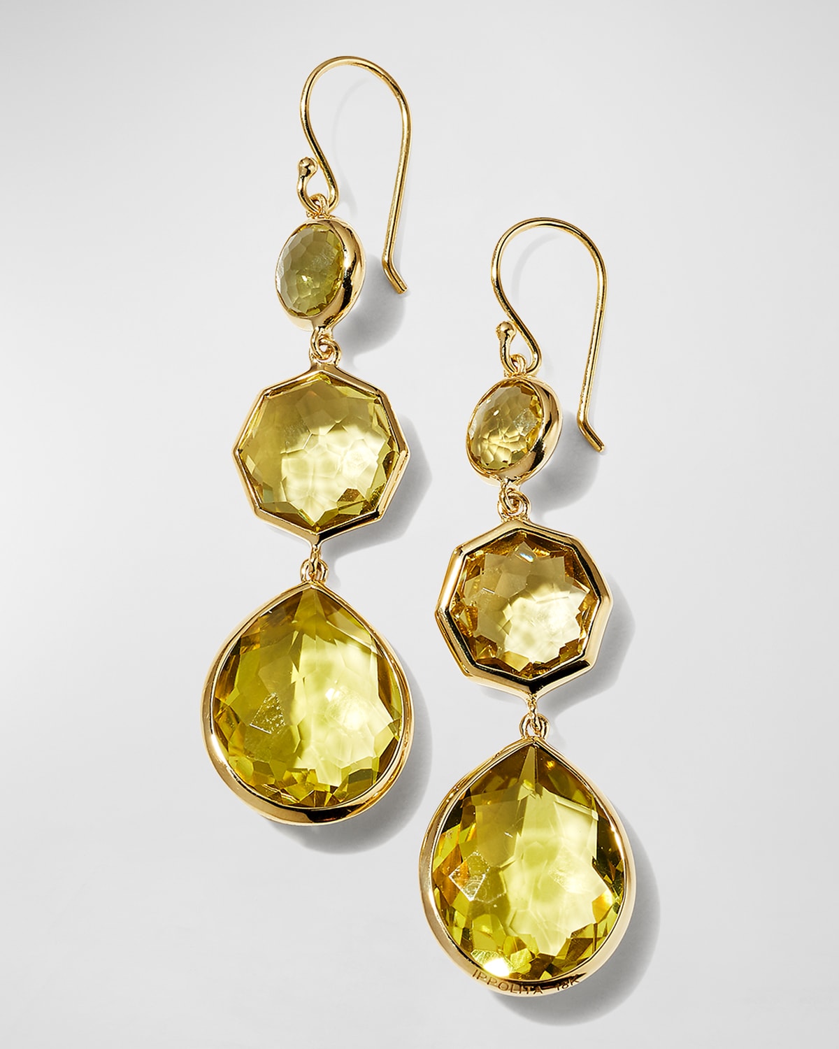 Small Crazy 8's Earrings in 18K Gold