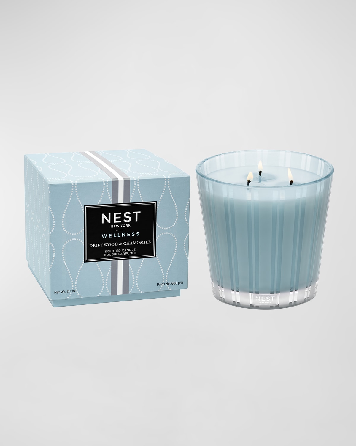 Nest New York Nest Fragrances Driftwood & Chamomile 3-wick Candle, 21.1 Oz.