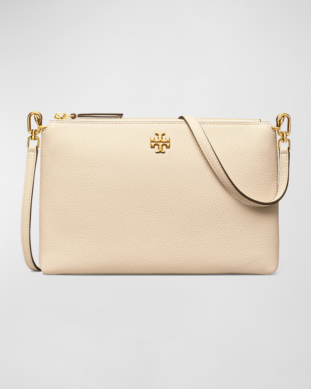 Kira Crossbody Bag - Tory Burch - Leather - Beige ref.901677 - Joli Closet