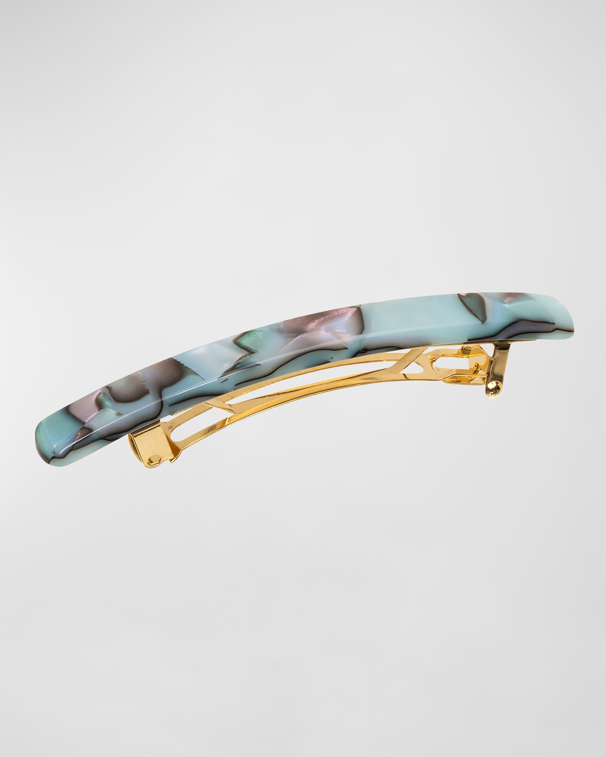 Shop L Erickson Bennington Classic Long Barrette In South Sea