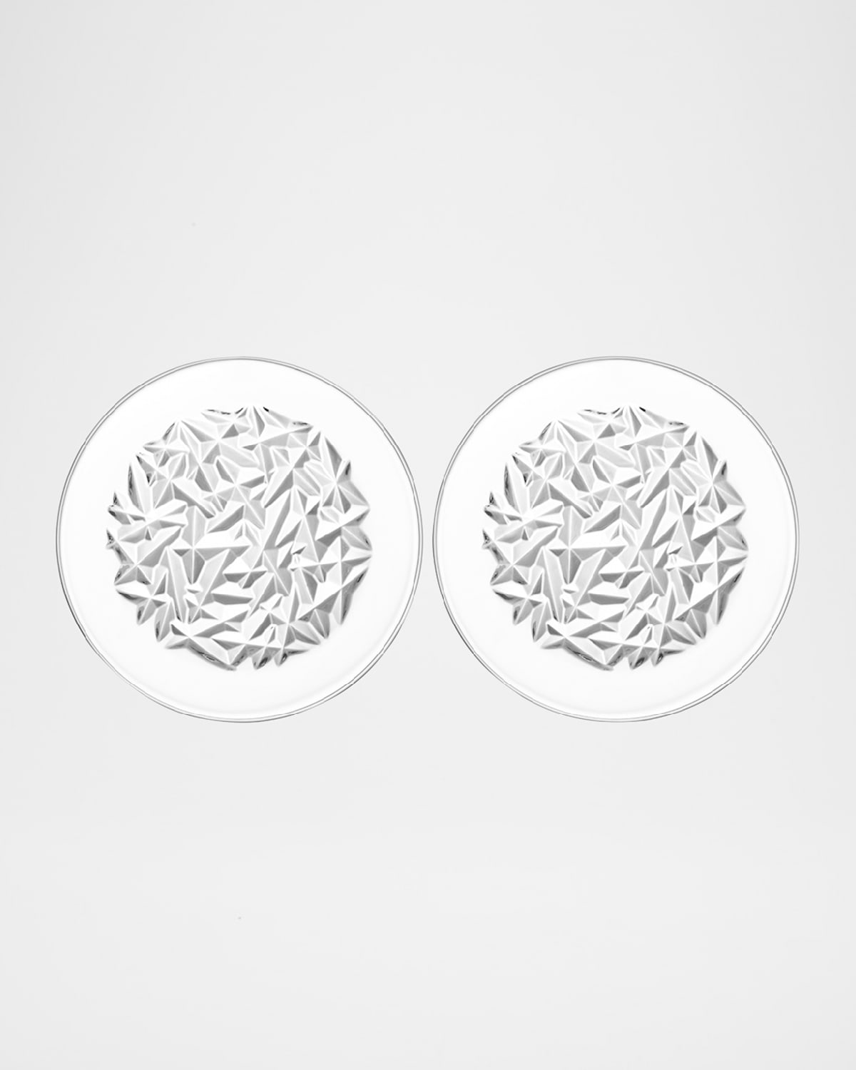Orrefors Carat Side Plates, Set Of 2 In Clear