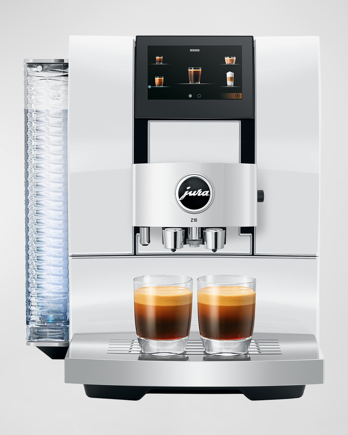 Shop Jura Z10 Premium Fully Automatic Hot And Cold Brew Coffee Machine In Diamond White
