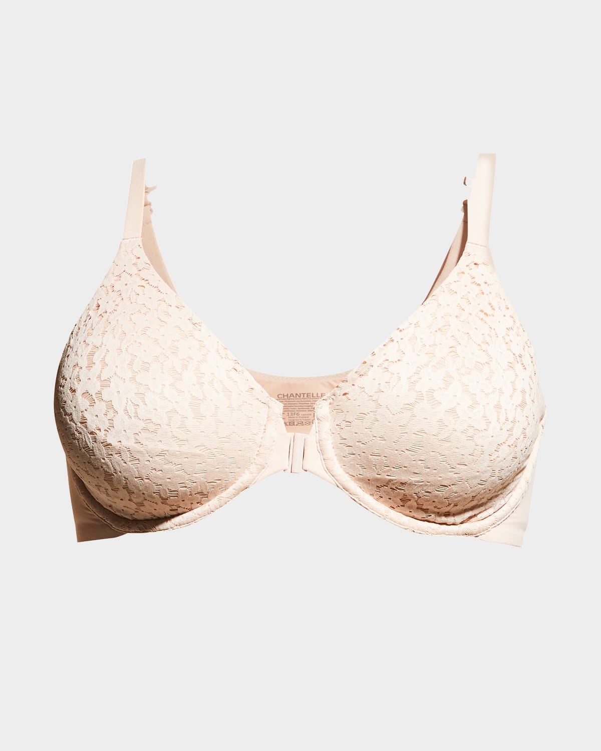 CHANTELLE Festivité stretch-lace and tulle underwired plunge bra