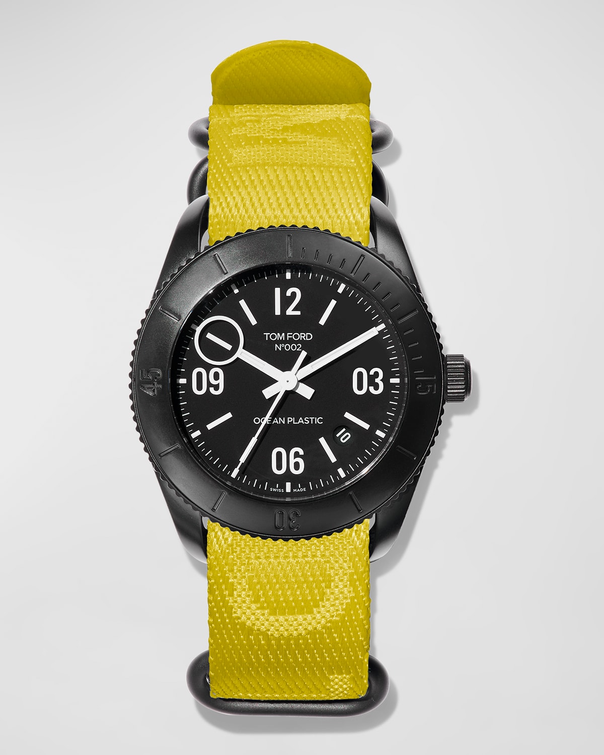 Men's 002 Ocean Plastic Sport Watch, 43mm
