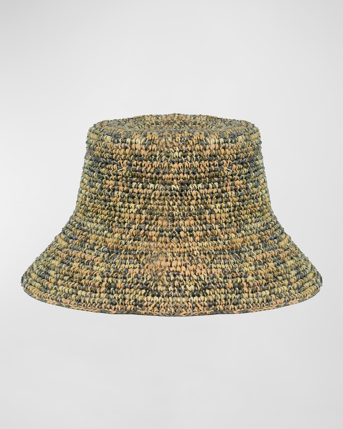 The Traveler Multicolor Straw Bucket Hat