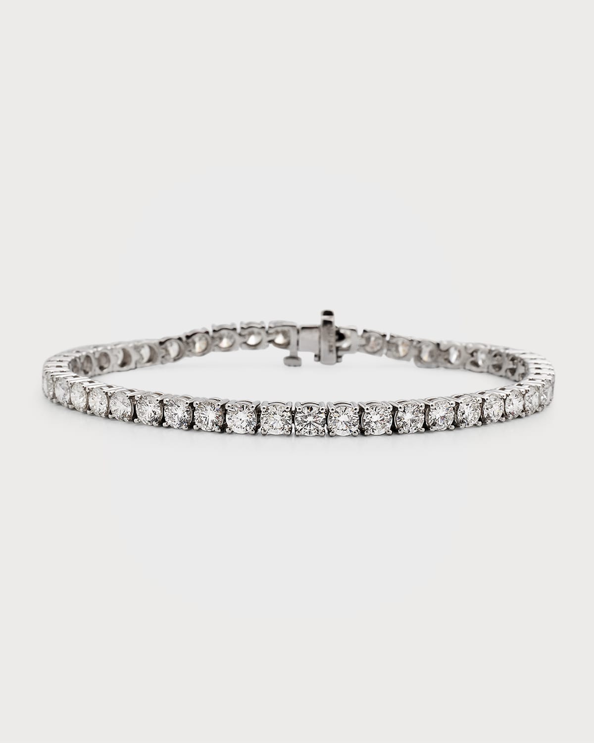 Neiman Marcus Diamonds 18k White Gold Diamond Line Bracelet