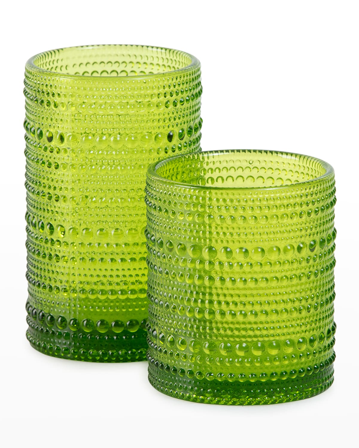 Shop Fortessa Jupiter Dof Glass, 10oz., Set Of 6 In Green