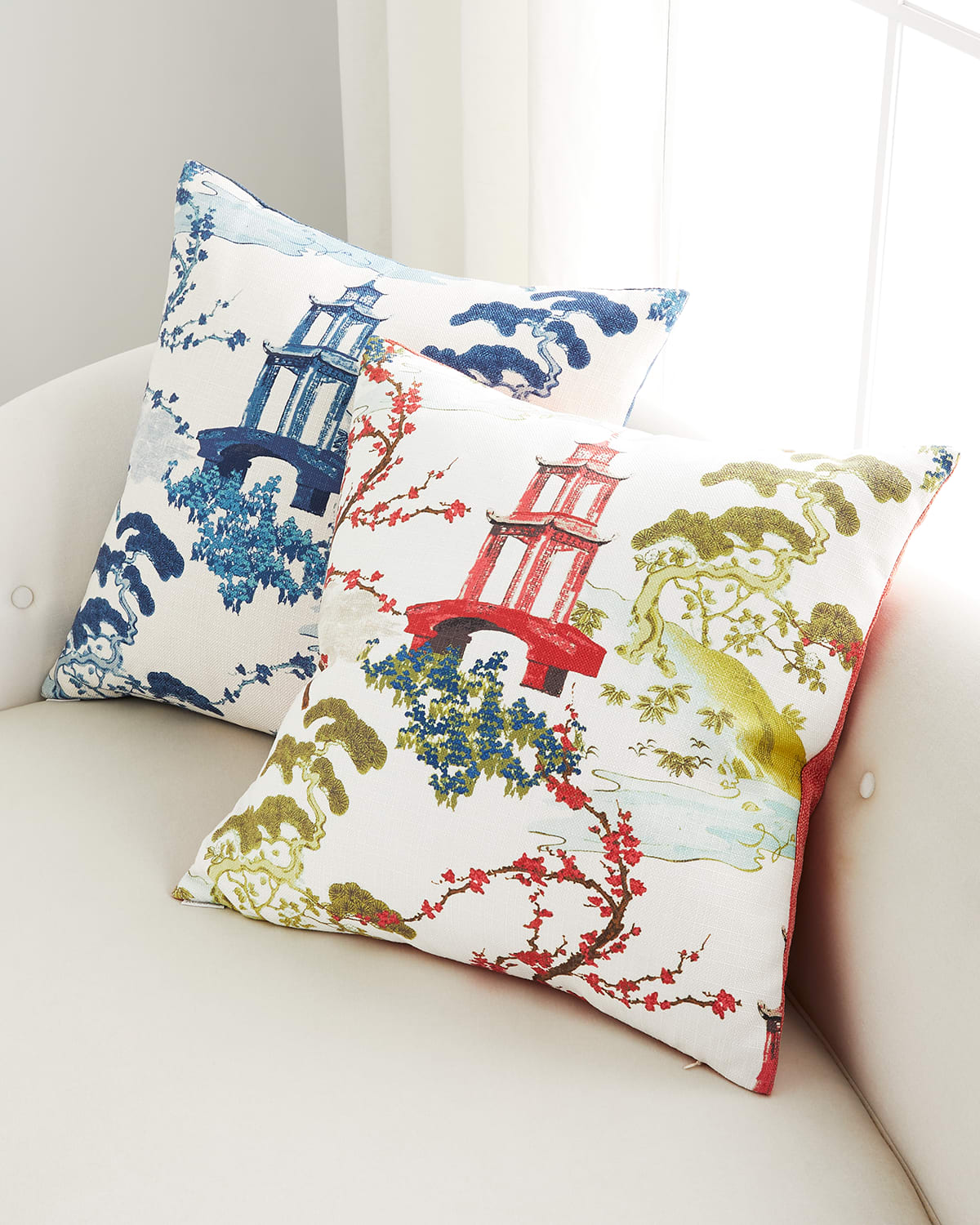 D.v. Kap Home Sakura Decorative Feather/down Pillow - 24" In Coral