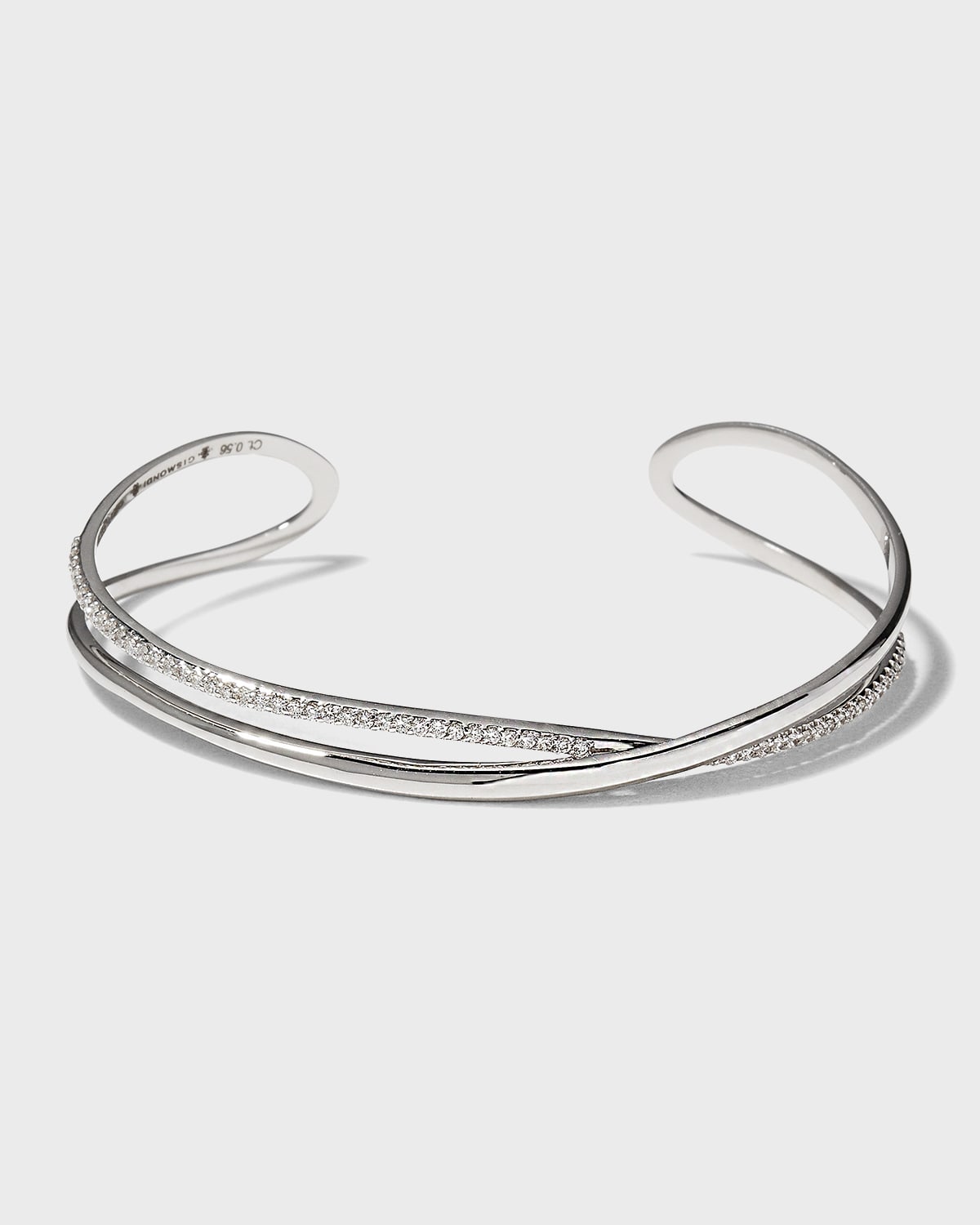 White Gold Diamond Bracelet, 0.51tcw