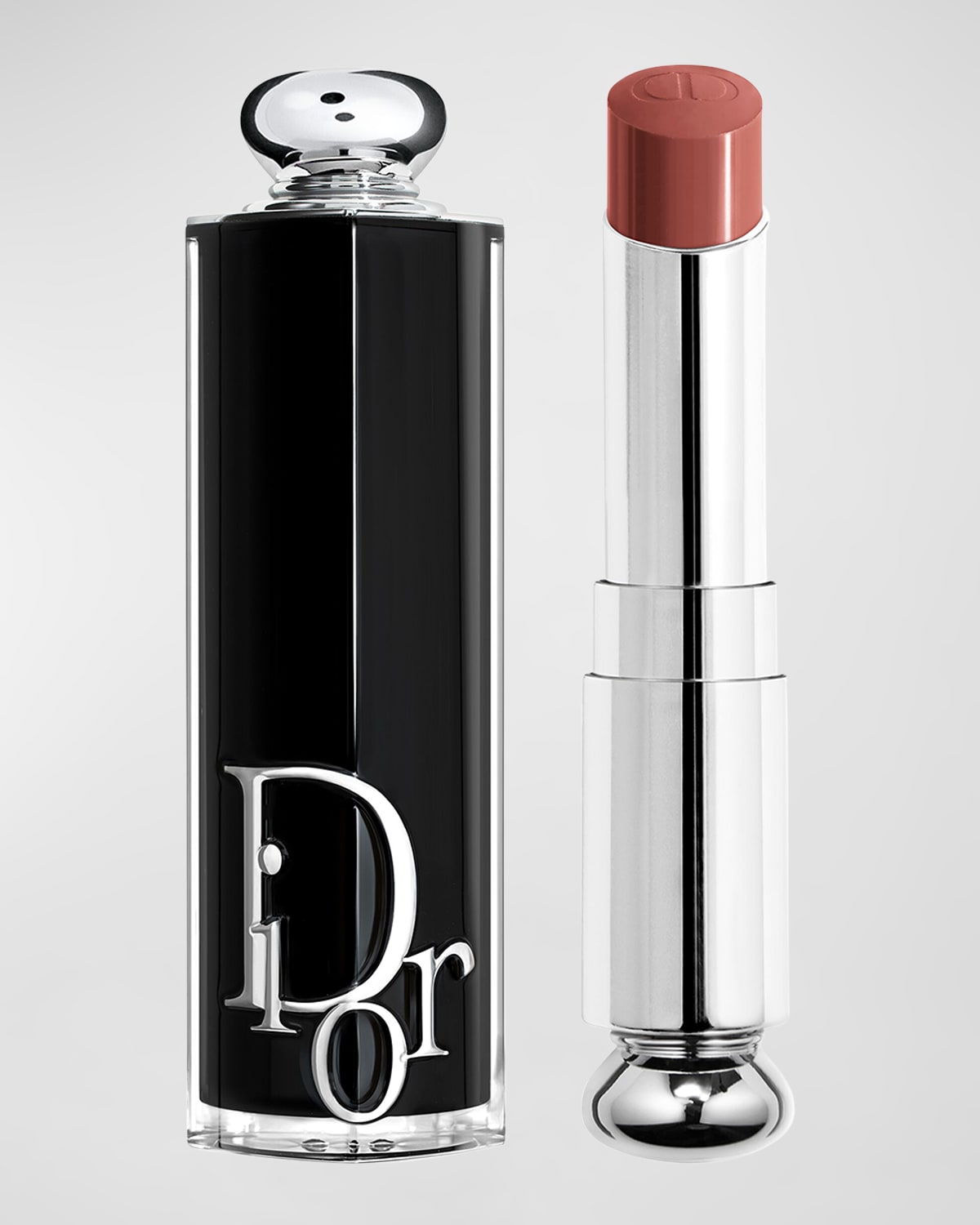 Shop Dior Addict Refillable Shine Lipstick In 616 Nude Mitzah