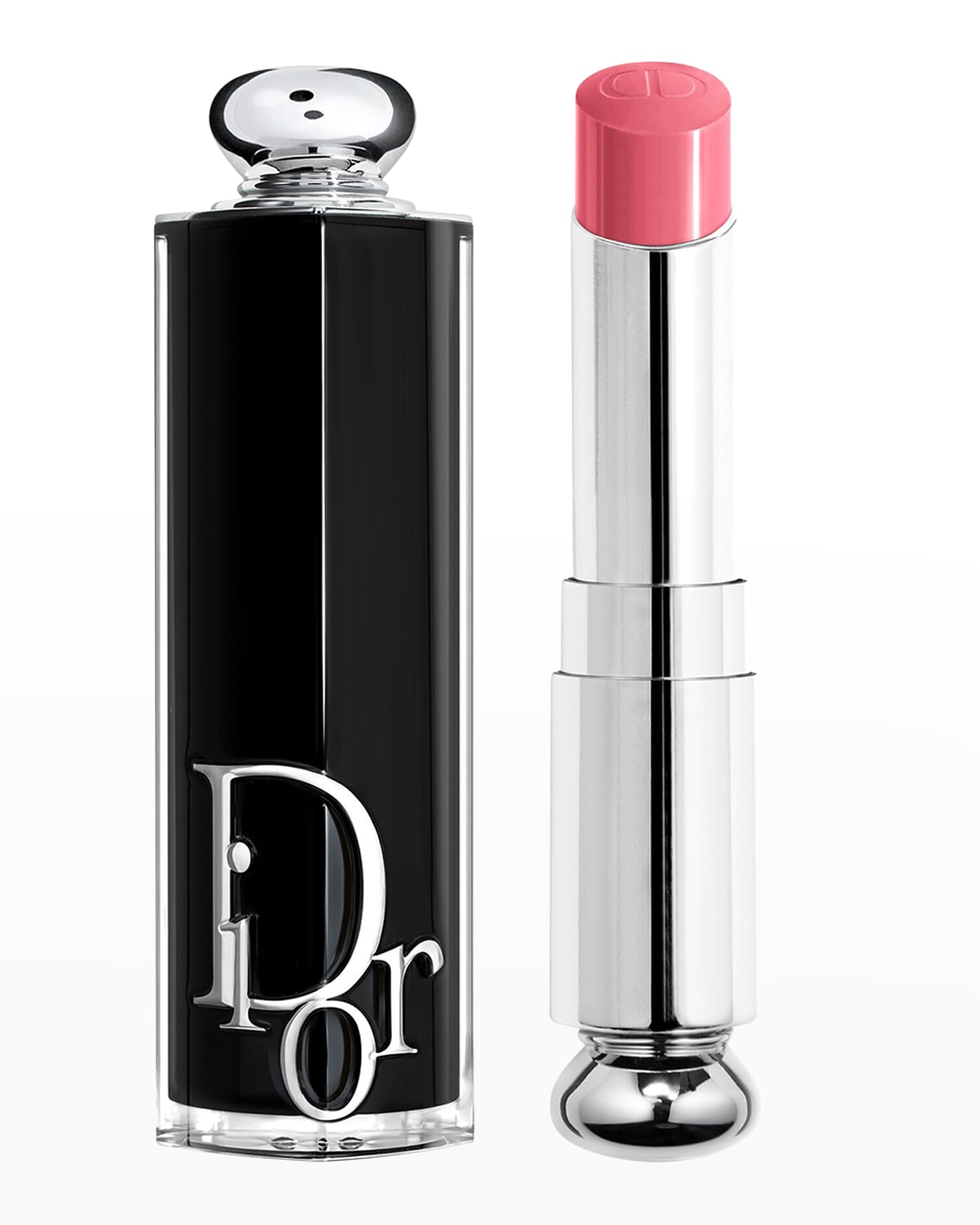 Shop Dior Addict Refillable Shine Lipstick In 373 Rose Celestial