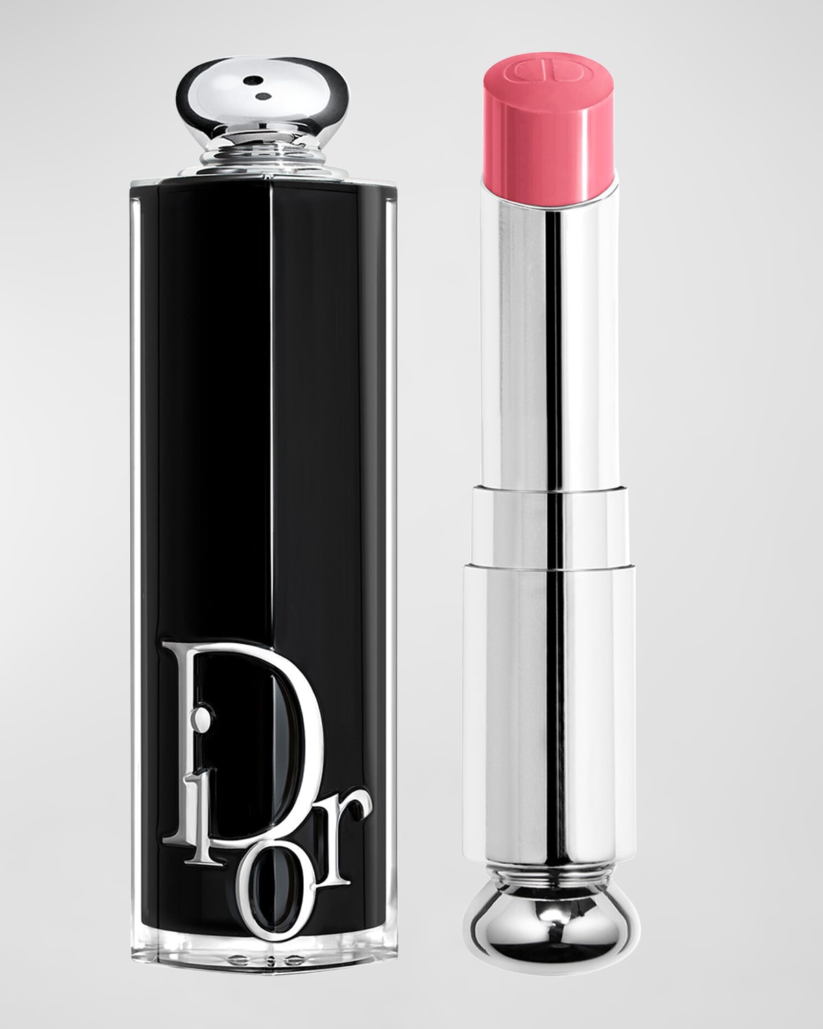 Shop Dior Addict Refillable Shine Lipstick In 373 Rose Celestial