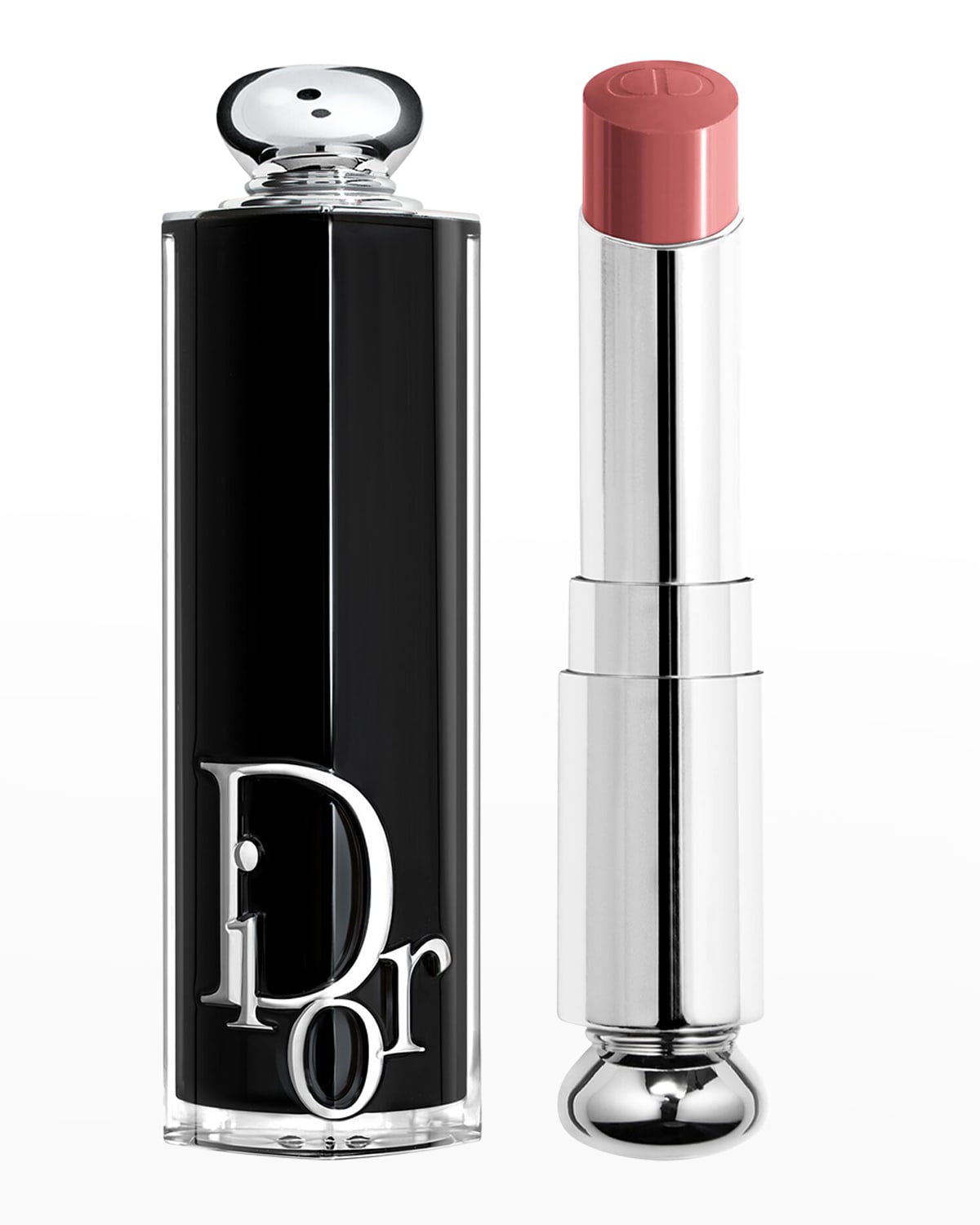 Shop Dior Addict Refillable Shine Lipstick In 422 Rose Des Vents