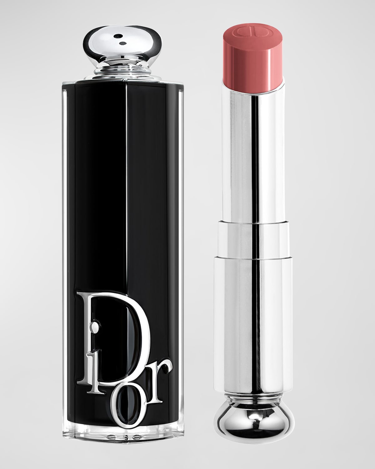 Shop Dior Addict Refillable Shine Lipstick In 422 Rose Des Vents