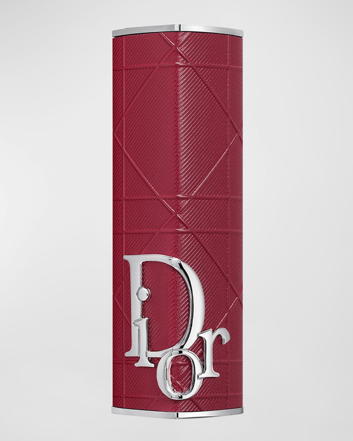 Shop Dior Addict Refillable Shine Lipstick - Couture Case In 1 Red Brick Cannage