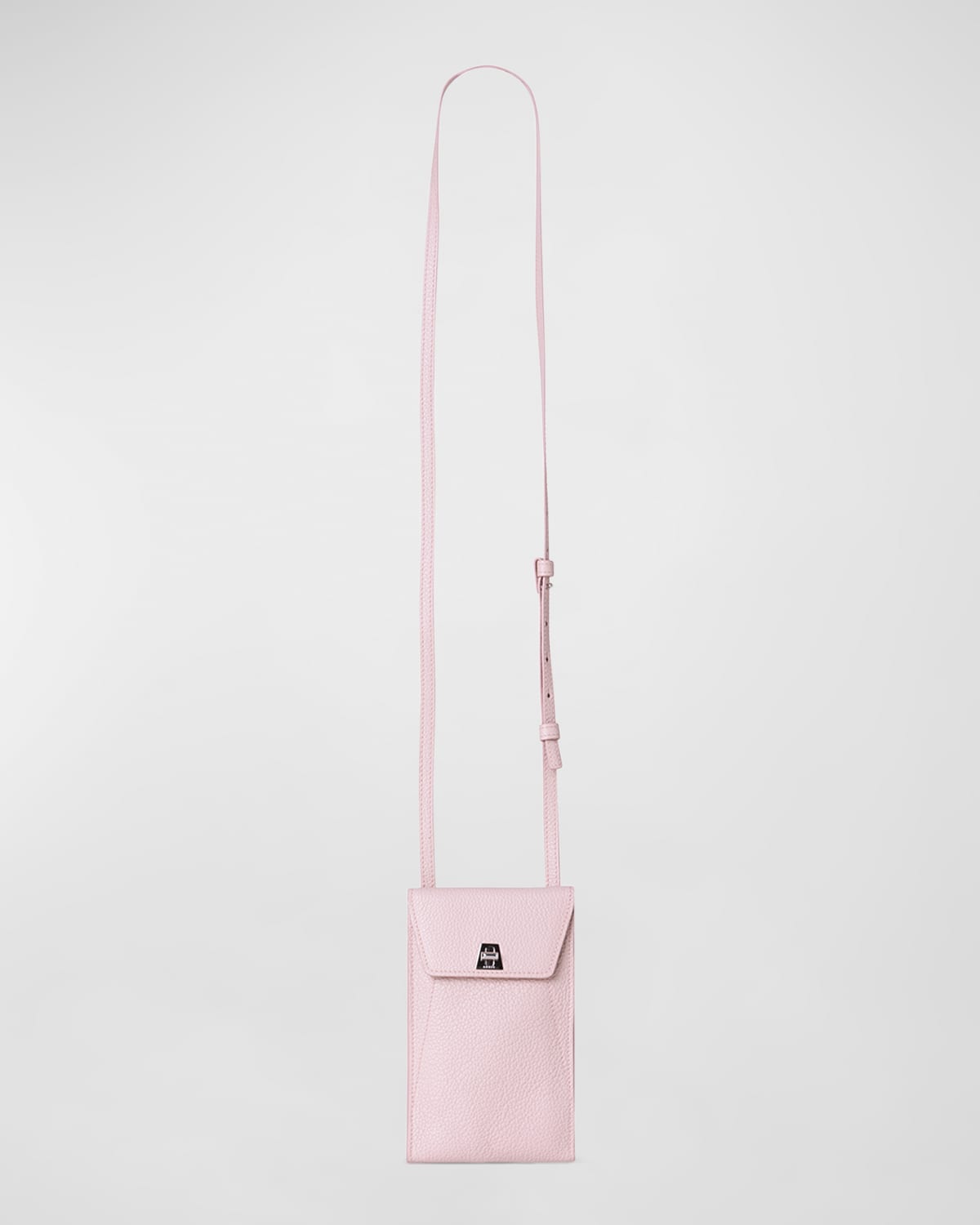 Akris Anouk Phone Pouch Crossbody Bag In Pale Rose