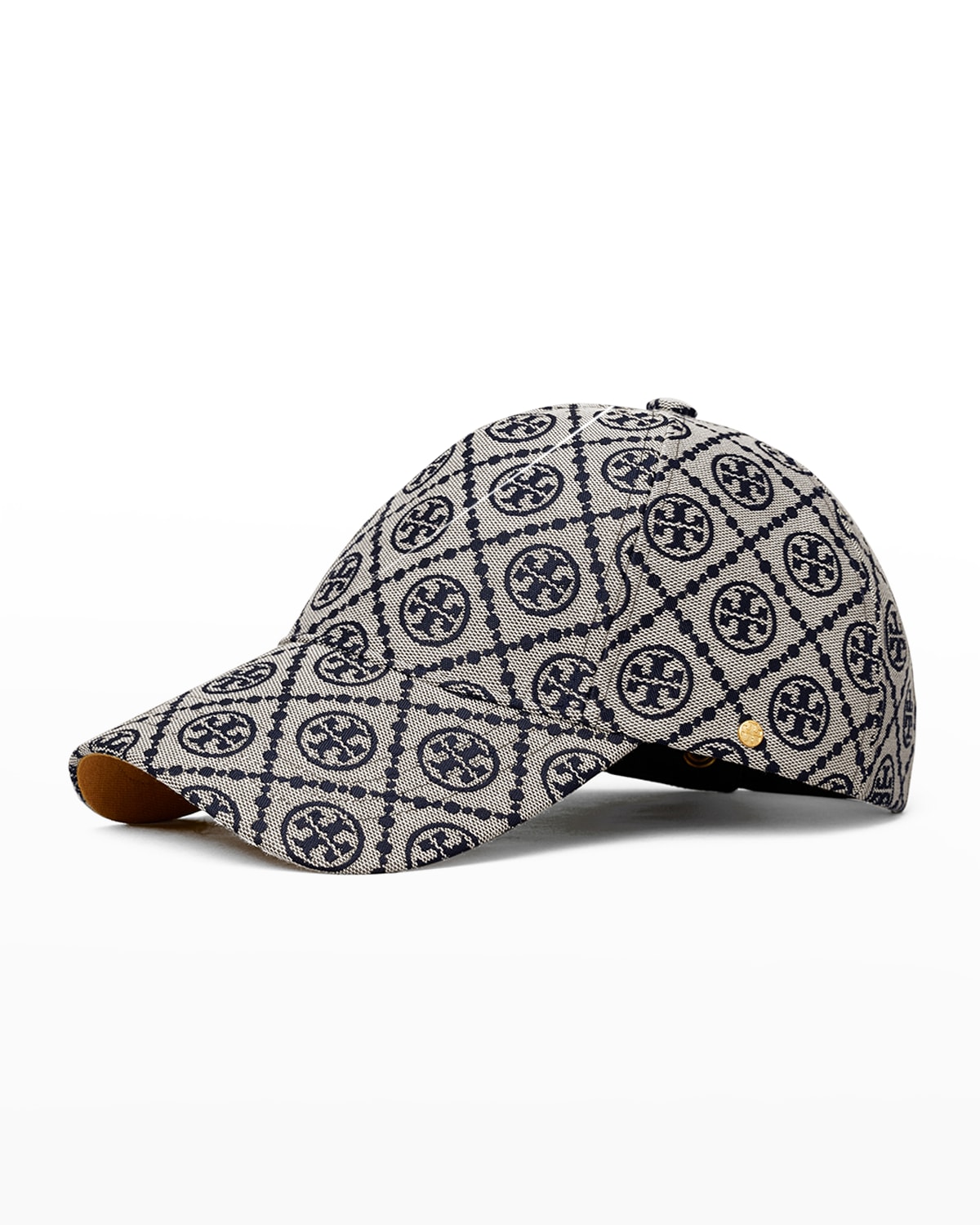 Tory Burch T Monogram Baseball Cap In Navy