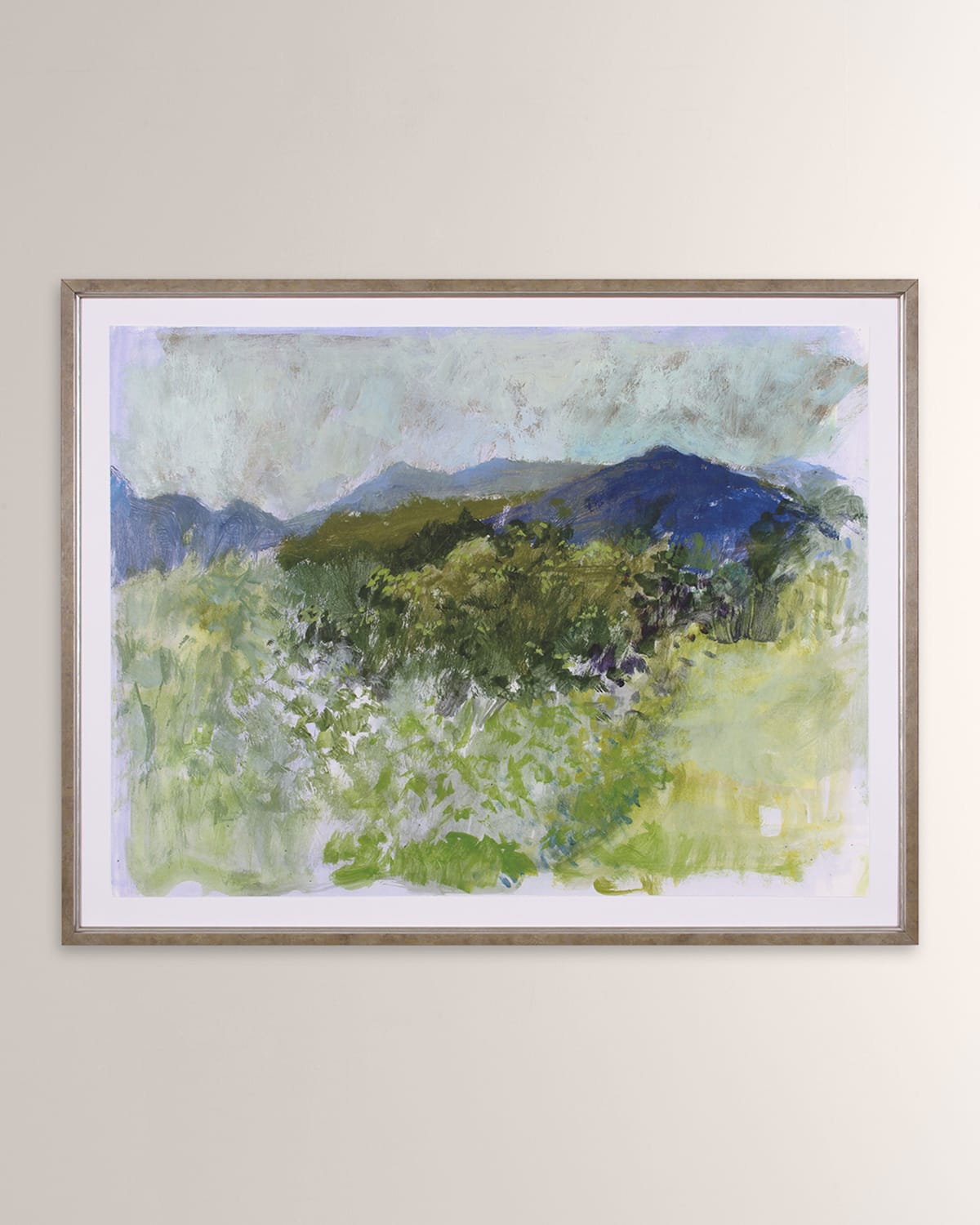 Shadow Catchers Verde Mountain View Giclee On Paper, 54" X 42"