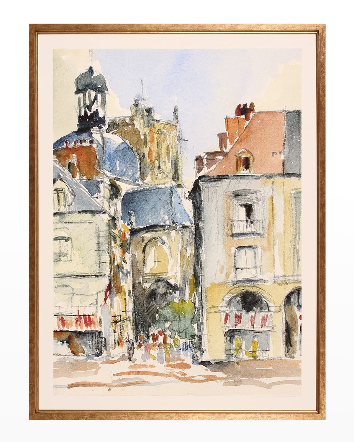 Shadow Catchers French Town Giclee, 36" X 48"