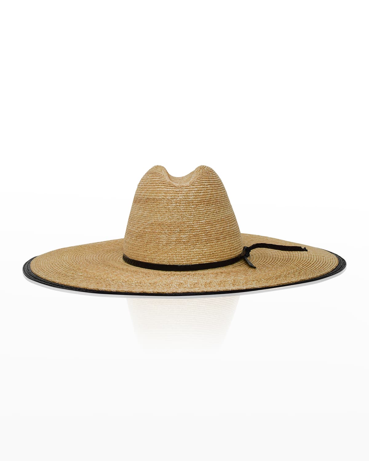 Gigi Burris Mabel Milan Large-Brim Straw Sun Hat