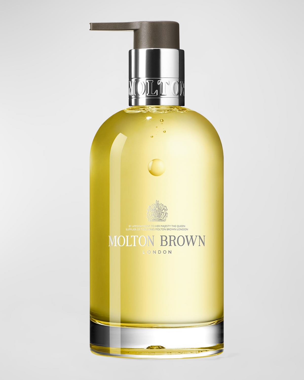 Shop Molton Brown 6.8 Oz. Orange & Bergamot Hand Wash In Glass Bottle
