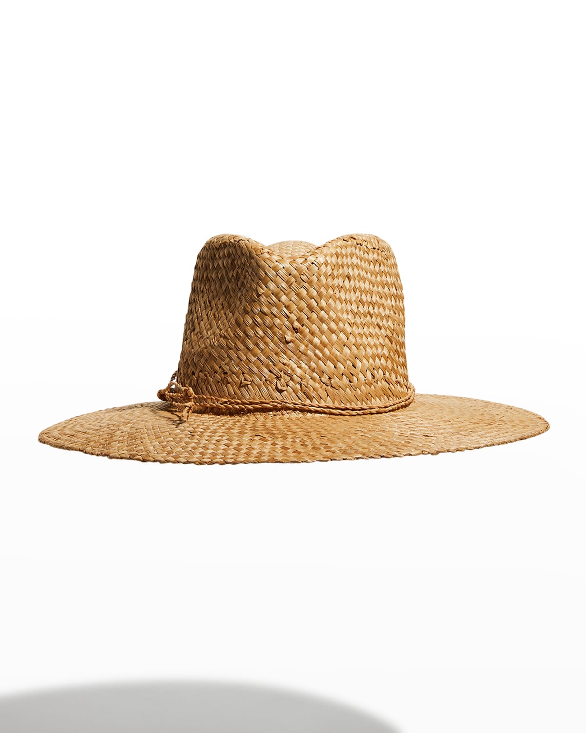 Vitamin A Sorrento Wide-brim Straw Hat In Brown