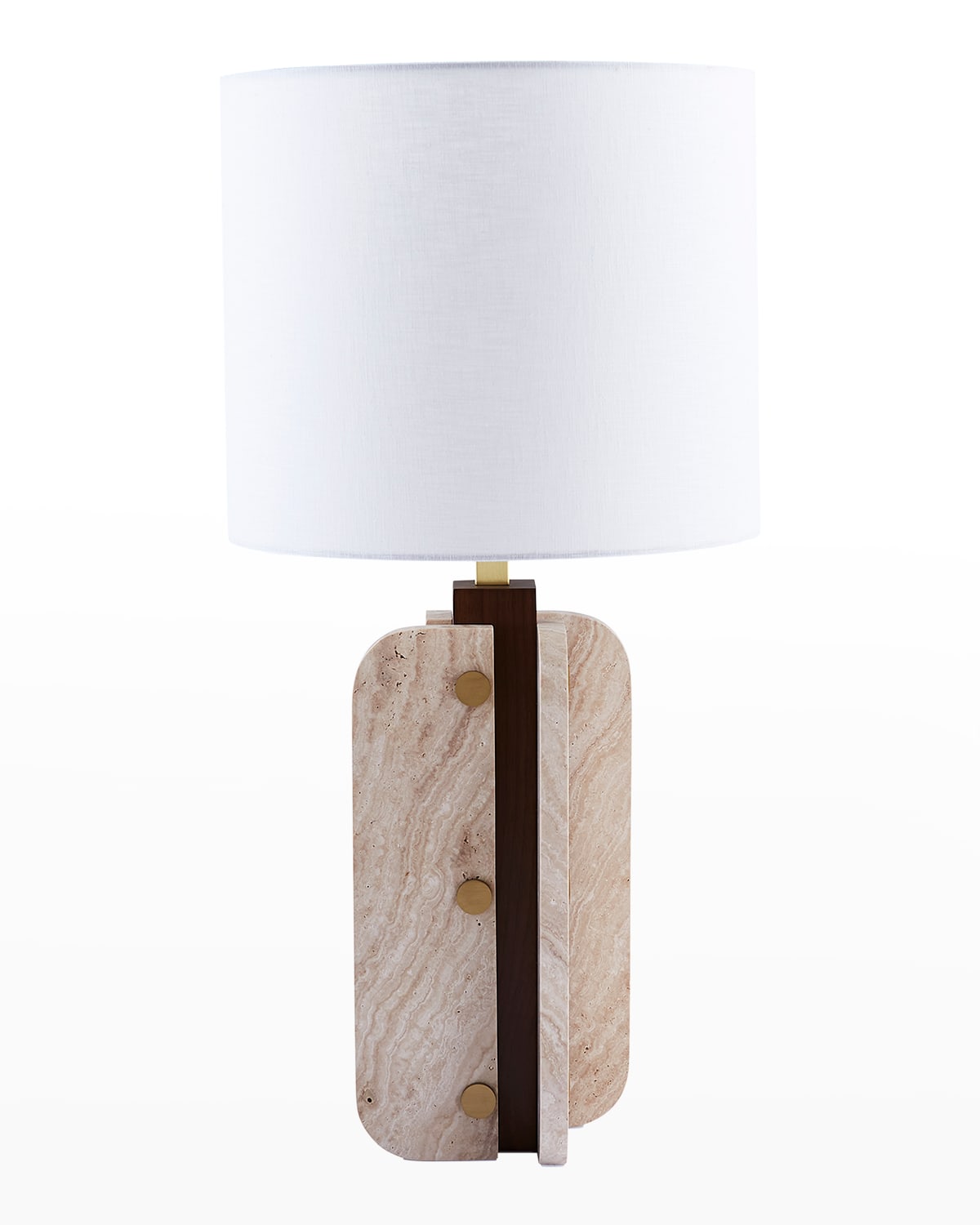 Shop Jonathan Adler Topanga Column Table Lamp In Natural