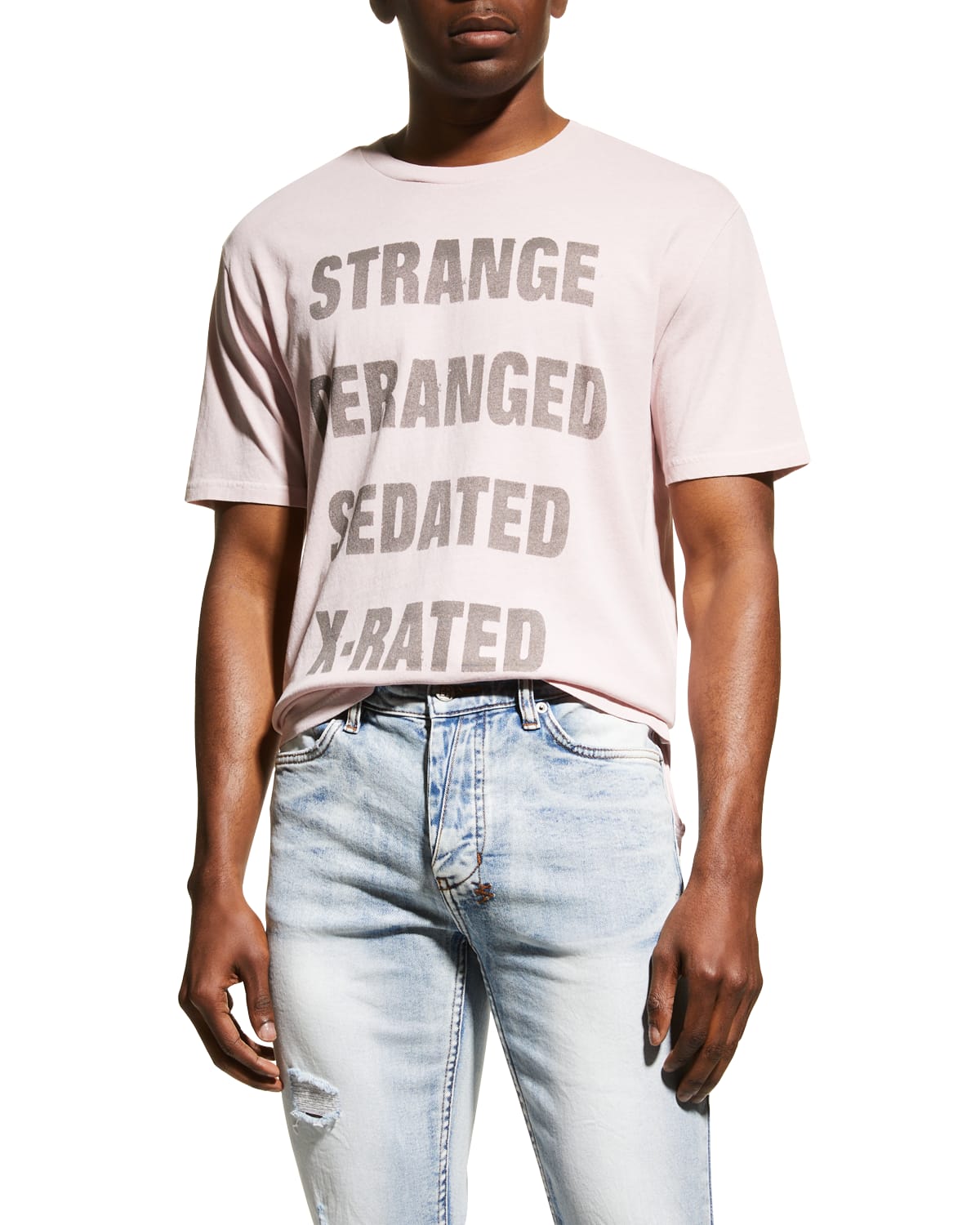 Men's Xrated Kash Typographic T-Shirt