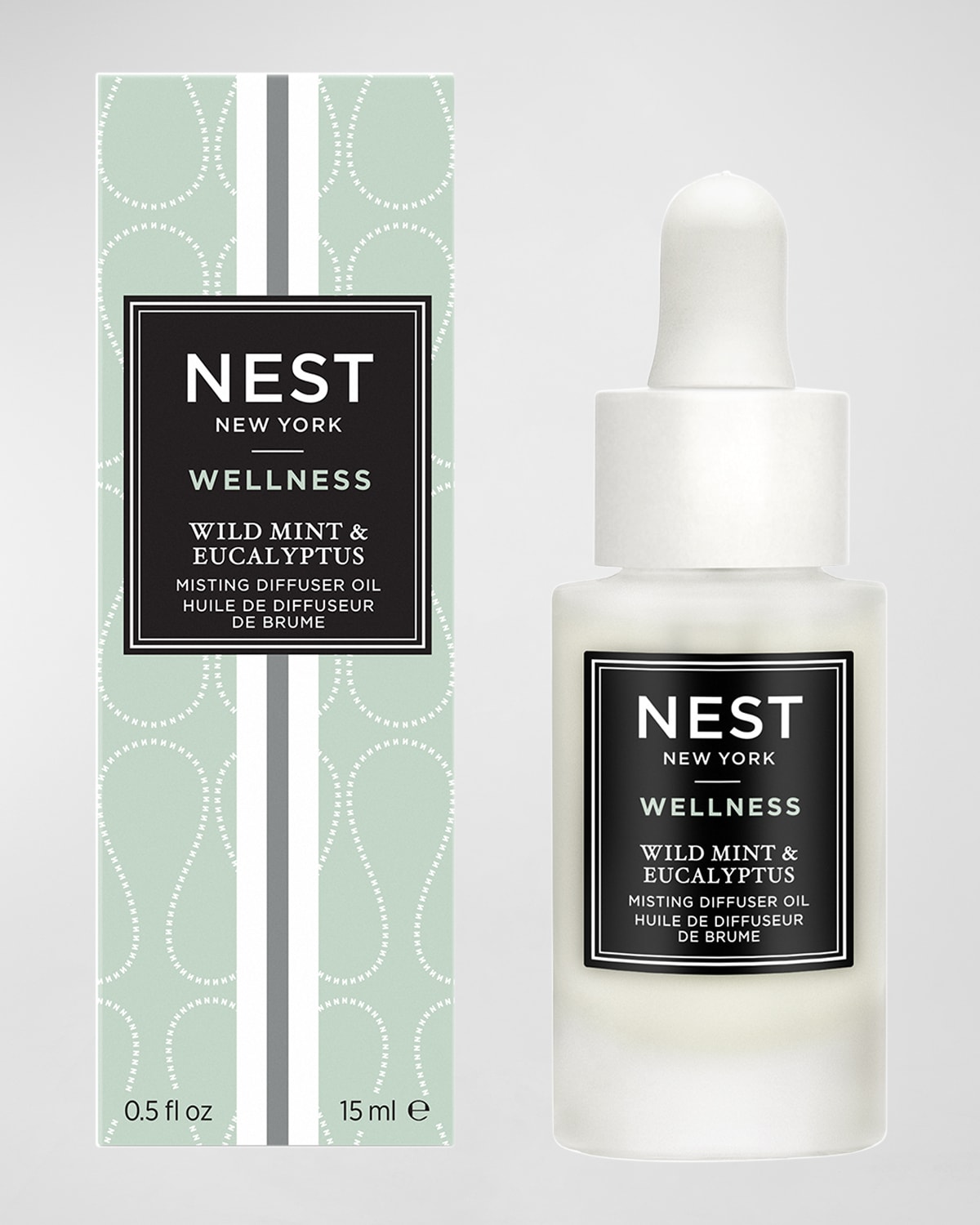 Nest New York 0.5 Oz. Wild Mint & Eucalyptus Misting Diffuser Oil