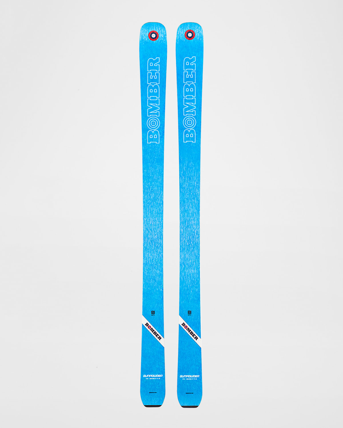 Gunpowder Blue Bird Skis, 185cm