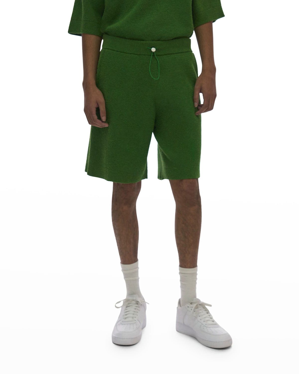 Helmut Lang Men's Solid Terry Shorts